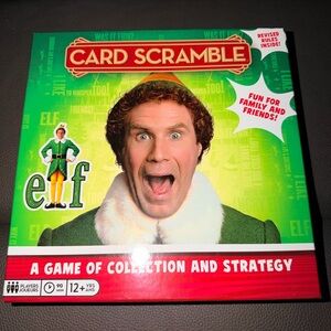 Elf Card Scramble Game